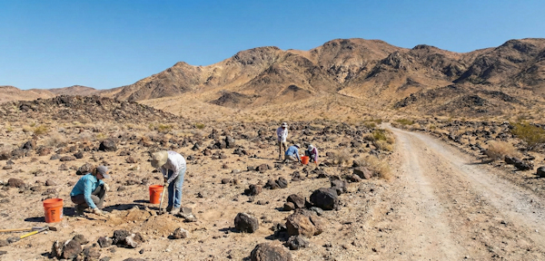 Hauser Geode Beds Digging Site